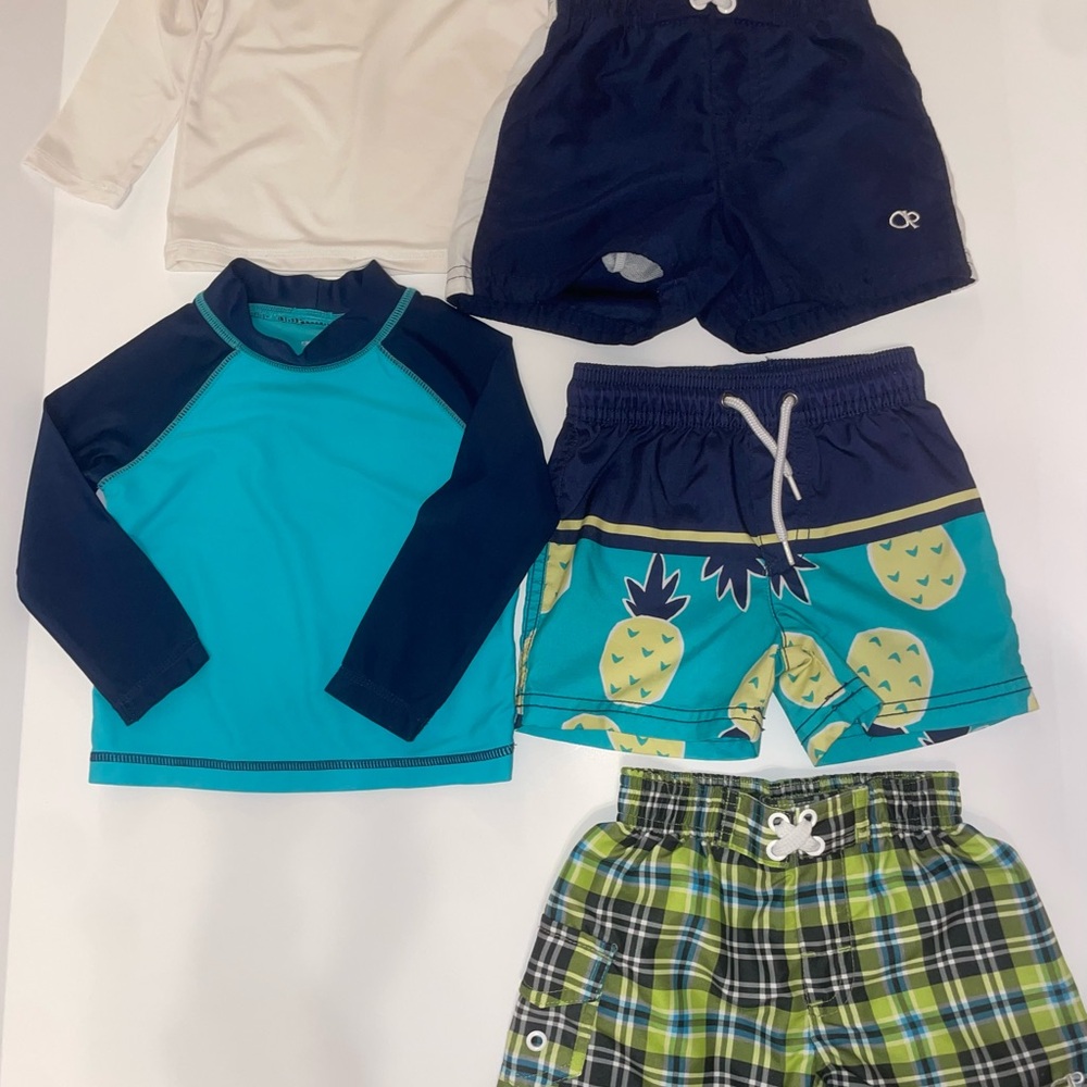 Kids Swim Set - Blue and Green
